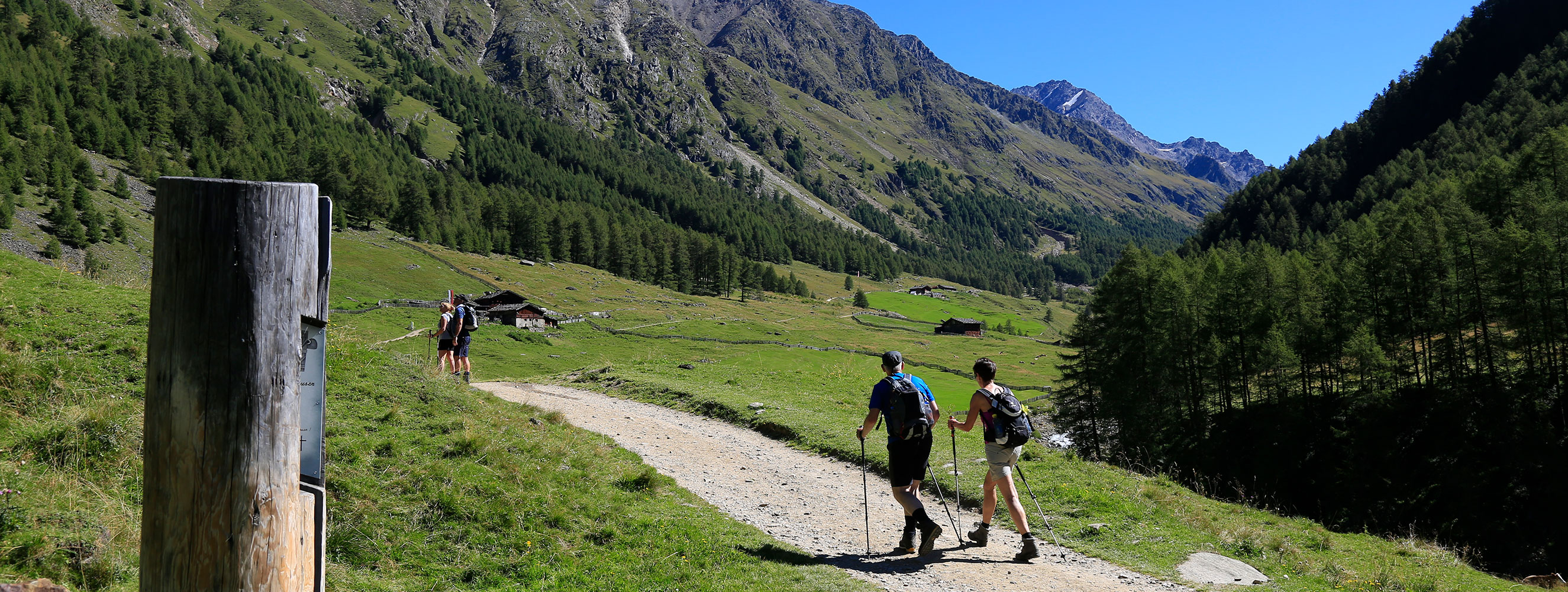 Wandern zur Rableid Alm